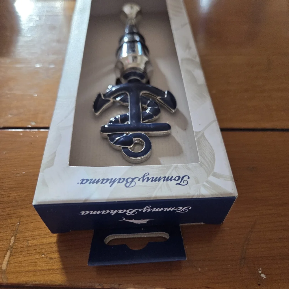 Tommy Bahamas Anchor Bottle Stopper Never Used